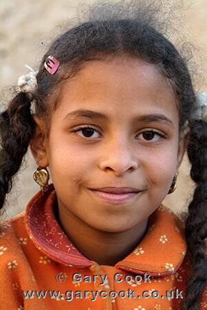 Young girl, Siwa, Egypt