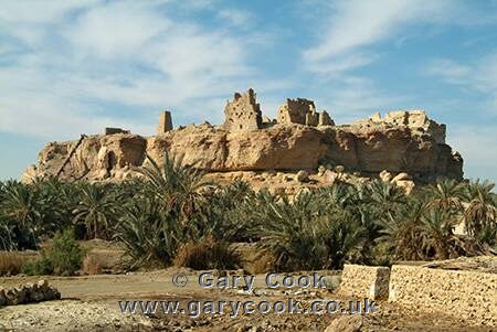 Old hilltop town of Aghurmi, site of the Temple of the Oracle, Siwa, Egypt