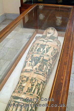 Mummy from the Ptolemaic period, Greco-Roman Museum, Alexandria, Egypt