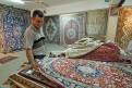 Carpet factory shop, near Saqqara, Egypt