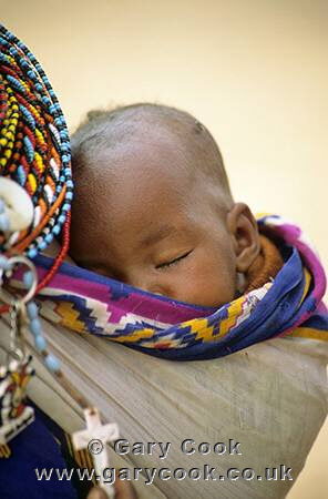 Samburu woman and child, Kenya