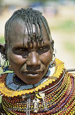 Turkana woman, Maralal, Kenya