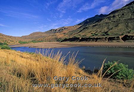 Orange River Valley, near Qacha's Nek, Lesotho