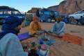 Bush camp in the Jebel Acacus, Sahara Desert, Libya