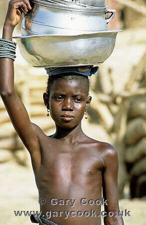 Young Bozo girl, Mali