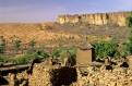 Dogon village of Nombori and the Bandiagara Escarpment, Mali