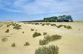 Iron Ore train across the Sahara Desert to Nouadhibou, Mauritania