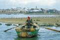 Ferryman, Oued Bou Regreg, between Sale and Rabat, Morocco