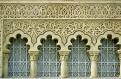 Ornate architecture, Mohammed V Mausoleum, Rabat, Morocco