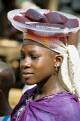 Nigerian girl carrying drinks, Nigeria