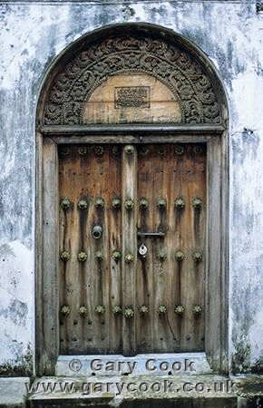 Ornate Door, Stone Town, Zanzibar, Tanzania