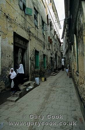 Narrow streets of Stone Town, Zanzibar, Tanzania