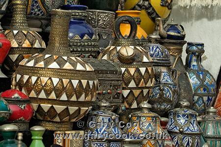 Tourist trinkets for sale, Tunisia