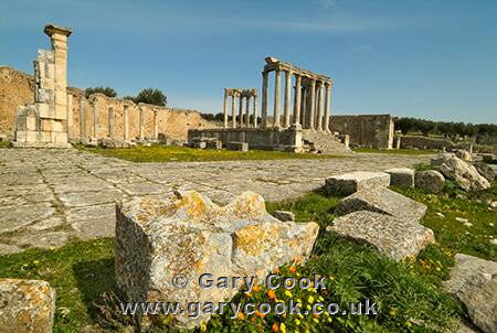 Temple of Caelestis, Dougga Roman Ruins, Tunisia