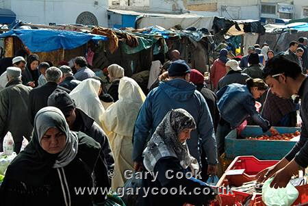 Kairouan market, Tunisia