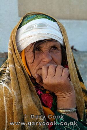 Berber woman, Kairouan, Tunisia