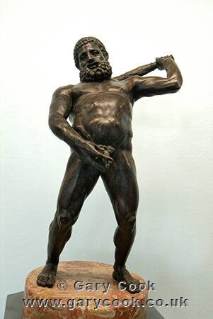 Statue of the Drunken Hercules, Bardo Museum, Tunis, Tunisia