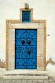 Traditional door, Sidi bou Said, near Tunis, Tunisia