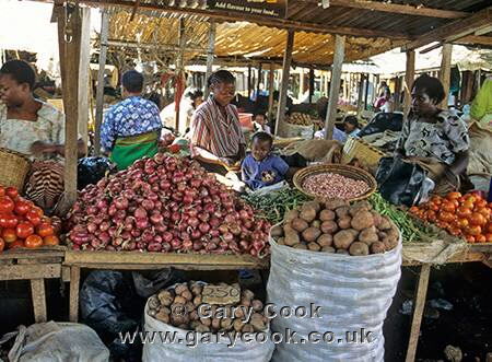 Jinja market, Uganda