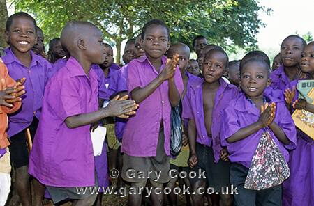 School children, Jinja, Uganda
