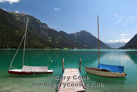 Yachts at Lake Achensee, Austria