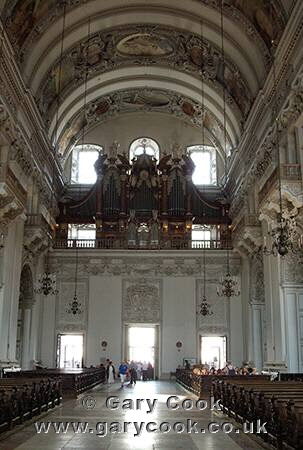 Interior of the Dom (Cathedral), Salzburg, Austria