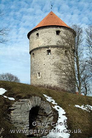 Kiek in de Kok tower, city walls, Tallinn, Estonia