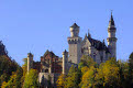 Schloss Neuschwanstein, fairytale castle built by King Ludwig II, near Fussen, Bavaria, Germany