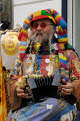 Colourful busker, Galway, Ireland