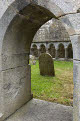 Cloister, Ross Errilly Franciscan Friary, near Headford, County Galway, Ireland