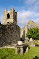 Church and Cong Abbey, County Mayo, Ireland