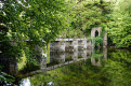 Footbridge over the river, Cong Abbey, County Mayo, Ireland