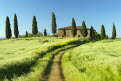 Tuscan farmhouse near Pienza, Tuscany, Italy