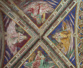 Frescoes in the church of Sant' Agostino, by Benozzo Gozzoli, San Gimignano, Tuscany, Italy