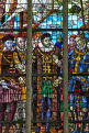 Stainglass windows, Oude Kirk, Old Church, Delft, Holland, The Netherlands