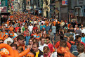 Queens Day celebrations, Amsterdam, Holland, The Netherlands
