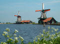 Windmill, Zaanse Schans, Zaandam near Amsterdam, Holland, The Netherlands