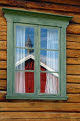 Historic wooden buildings, open air museum near Bardufoss, Norway