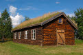 Historic wooden buildings, open air museum near Bardufoss, Norway