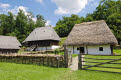 Homesteads, Astra Museum of Traditional Folk Civilization, Dumbrava, Sibiu, Transylvania, Romania