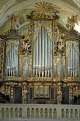 Organ, Interior of the Evangelical Cathedral, Transylvania, Romania