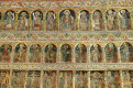 Frescoes inside the Princely Church, Court of Arges, Curtea de Arges, Wallachia, Romania