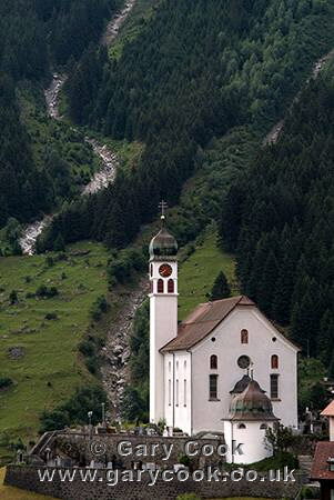 Church at Wassen, Switzerland
