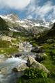 Mountain stream, Susten Pass, Switzerland