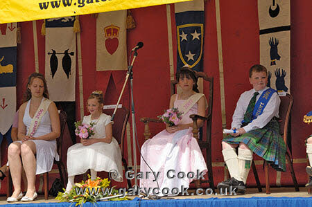 Opening of the Gatehouse of Fleet Gala 2007, Dumfries and Galloway, Scotland