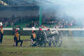 Kings Troop, Royal Horse Artillery display, Great Yorkshire Show, Harrogate, North Yorkshire, England