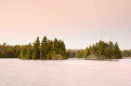 Dawn over Cherokee Lake, Boundary Waters Canoe Area Wilderness, Superior National Forest, Minnesota, USA