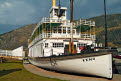 SS Keno, Paddle steamer, sternwheeler, Dawson City, Yukon, Canada
