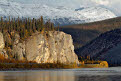 Ogilvie River in autumn, Dempster Highway, Yukon, Canada
