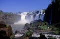 Argentinian side of Iguazu Falls (Iguacu), on the border between Argentina and Brazil
